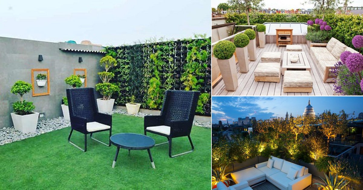 Small Terrace Garden Design Ideas